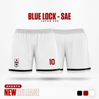 Blue Lock Japan U20 White Cartoon Anime Jersey Men Shorts Summer 2024 New Fashion Women Short Pants Sport Children Bottom 1