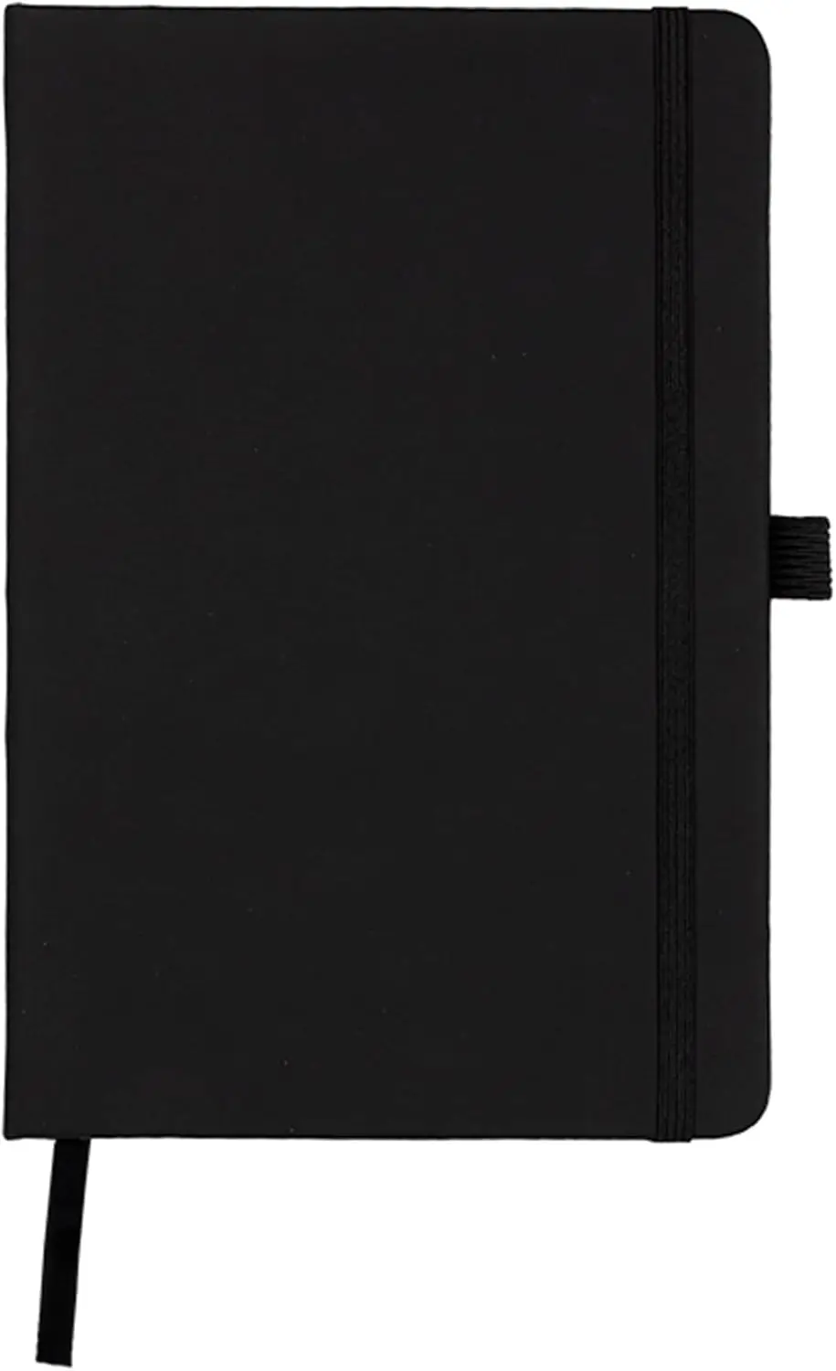 New simple A5 Notebook Lined Hardback Journal with pen loop, elastic closure & page marker Notepad ，80 sheets/160 Pages