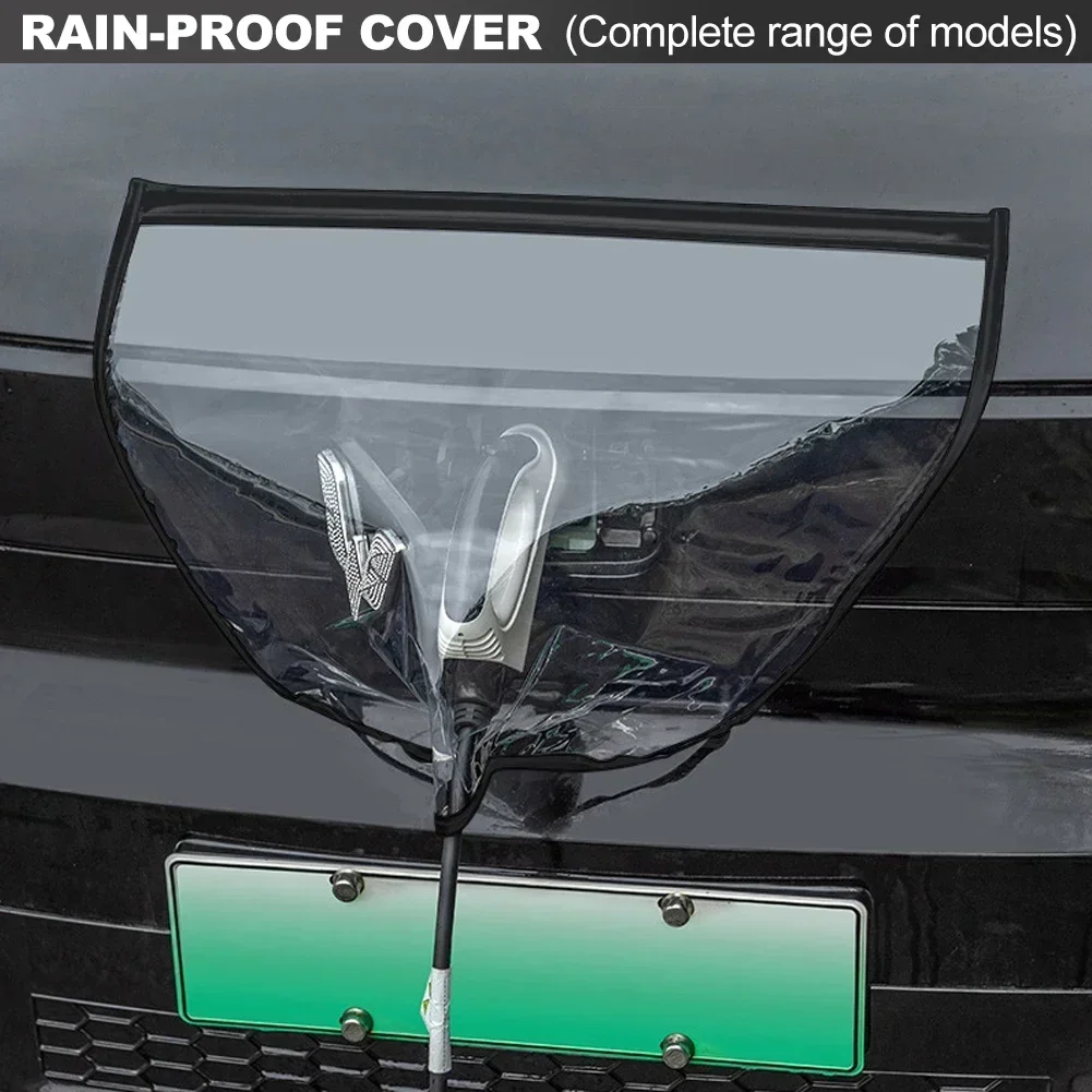 Enhanced Weatherproof EV Charger Cover - Rain, Dust & Snow Protection