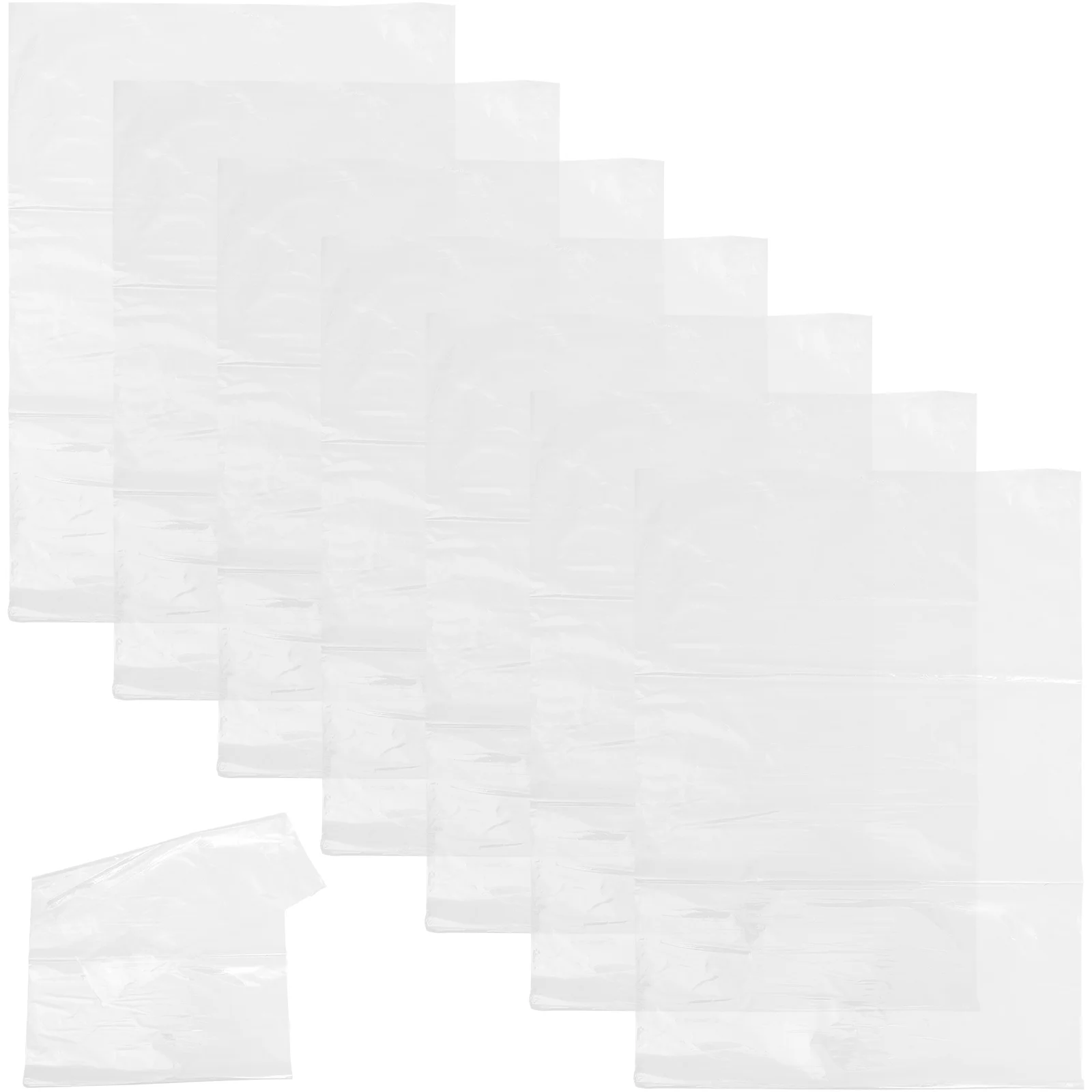 

100 Pcs Heat Shrink Bags for Packing Basket Gifts Large Wrap Pvc Soap Wrapping Cookie Packaging