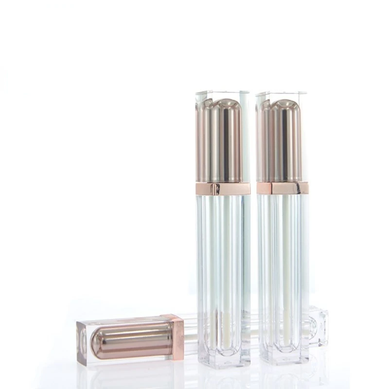 10PCS 6ml Thickened Square Lip Glaze Tube Lip Gloss Separate Makeup