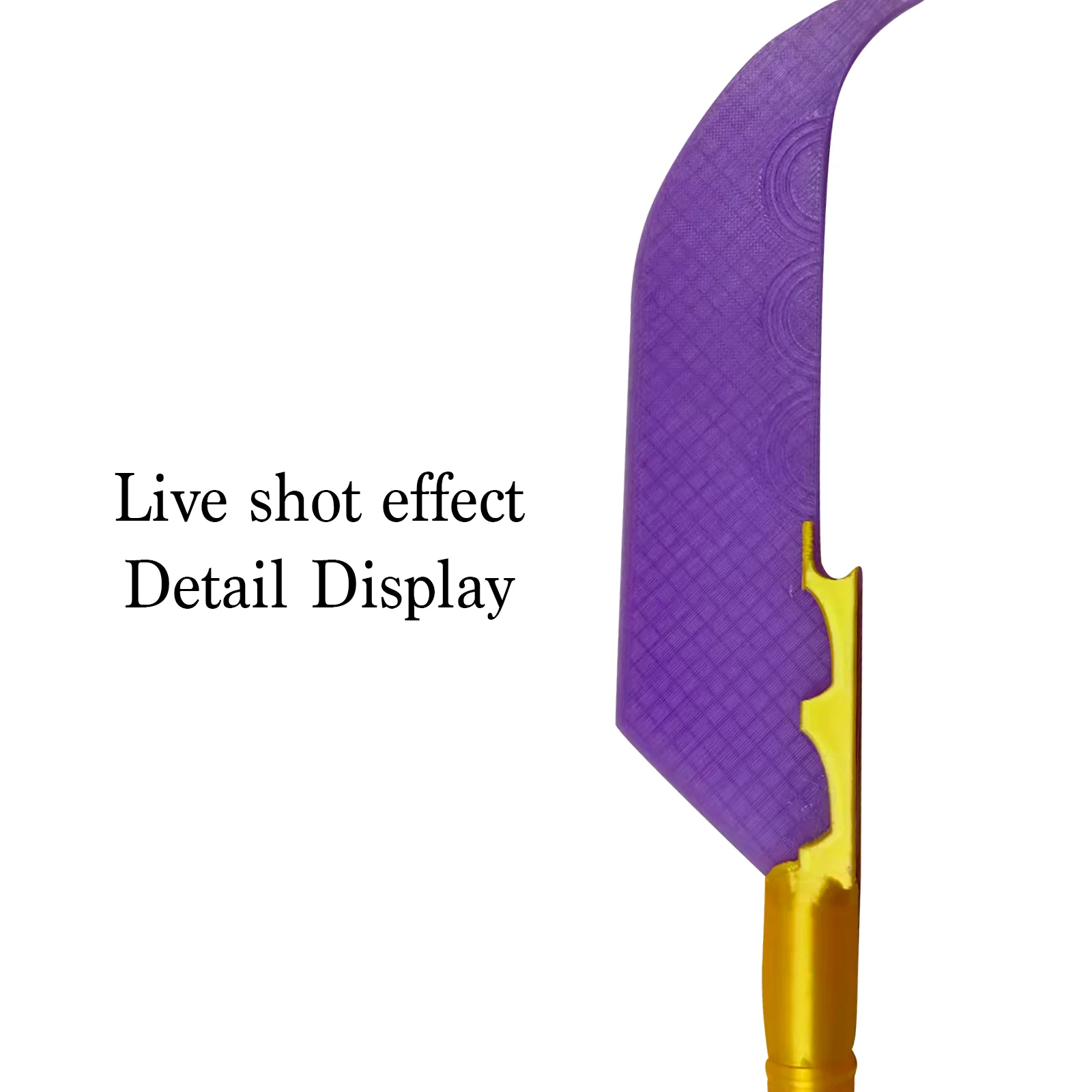 Kpop Mira of Demon Hunter Cosplay Long Sword Props Adult Fantasia Disguise Knife Props Carnival Accessories Christmas Gifts