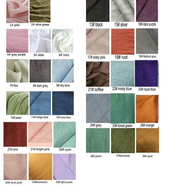 100% Pure Linen Solid Color Table Cover,Natural Fabric Tablecloth,for Kitchen Dining Room Party Holiday Tabletop Decoration 6