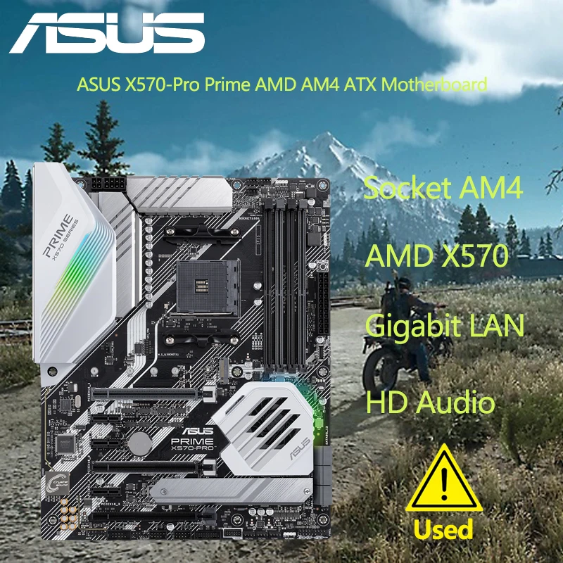 Scheda Madre Asus Prime X570-Pro Am4 Amd X570 Ddr4 128Gb Pci-E 4.0 Hdmi Sata Iii Usb3.2 Atx Per Cpu Ryzen 3 Pro 3200G 5600G