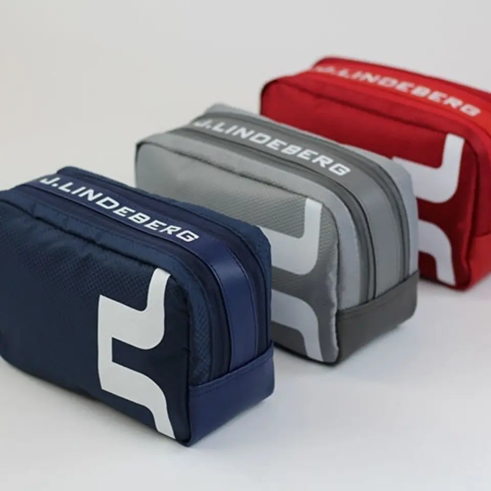New Style Golf Bag, Two Zippers, Independent Space, PU Multifunctional Golfer Bag, Golf Supplies Bag for Men and Women