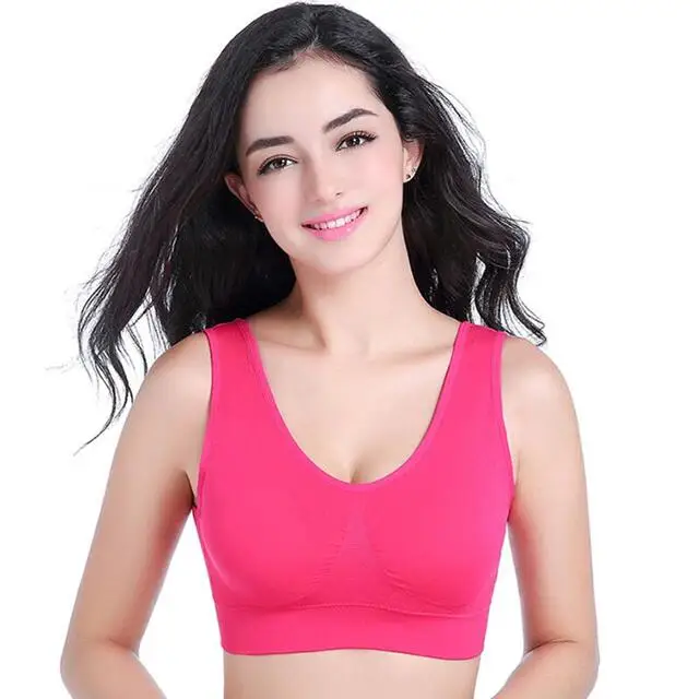 102561-880233.jpg Soutien-gorge fin sans armatures, grande taille, Zero Bondage, sous-vêtements pour femmes, gilet de sport, Yoga, sans fil, brassière réglable sans couture, S-7XL