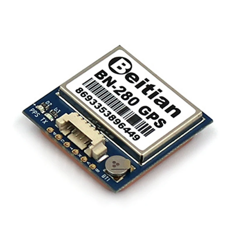 인기 GPS 모듈 BN280 GPS + GLONASS Beidou 5V TTL 레벨, RC 장거리 FPV 레이싱 드론 비행기용