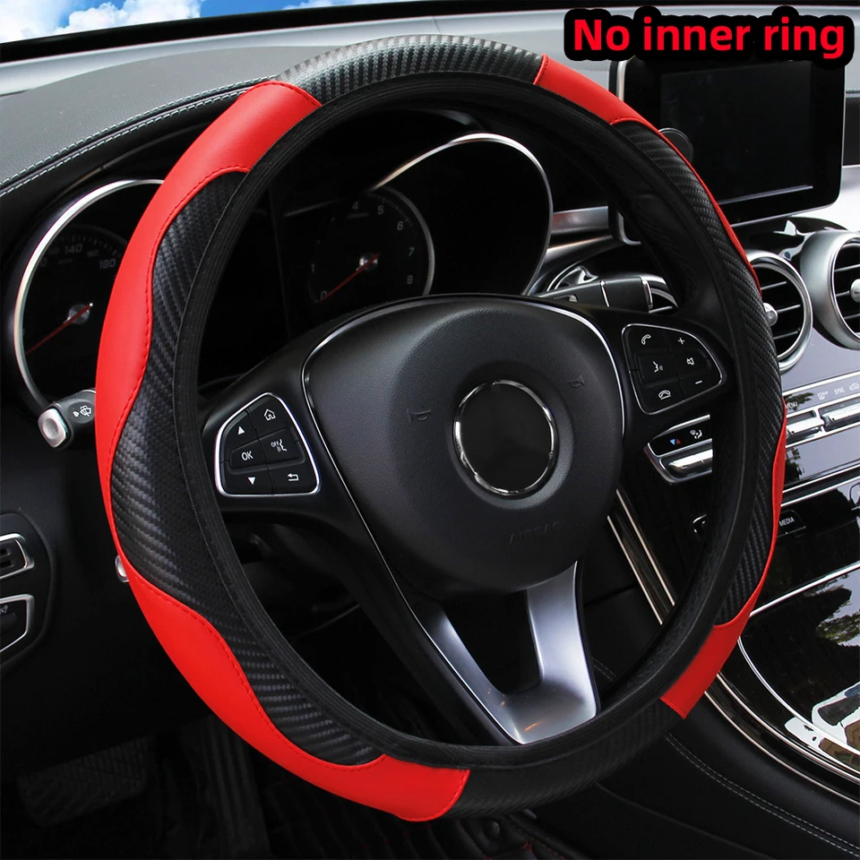 YZHDYG PU Leather Steering Wheel Covers for Ford YZHDYG PU Leather Steering Wheel Covers for Ford
