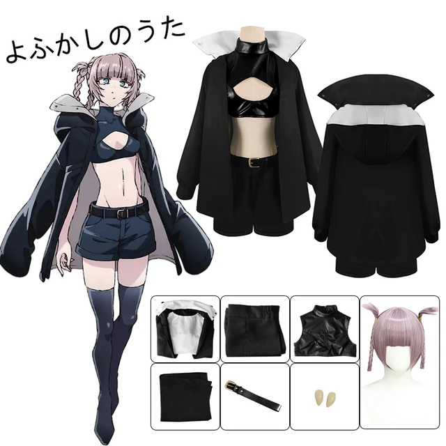 PRE-SALE High Quality Anime Yofukashi no Uta Cosplay Nanakusa Nazuna  Costume Anime Call of the Night Cosplay Costume Halloween - AliExpress