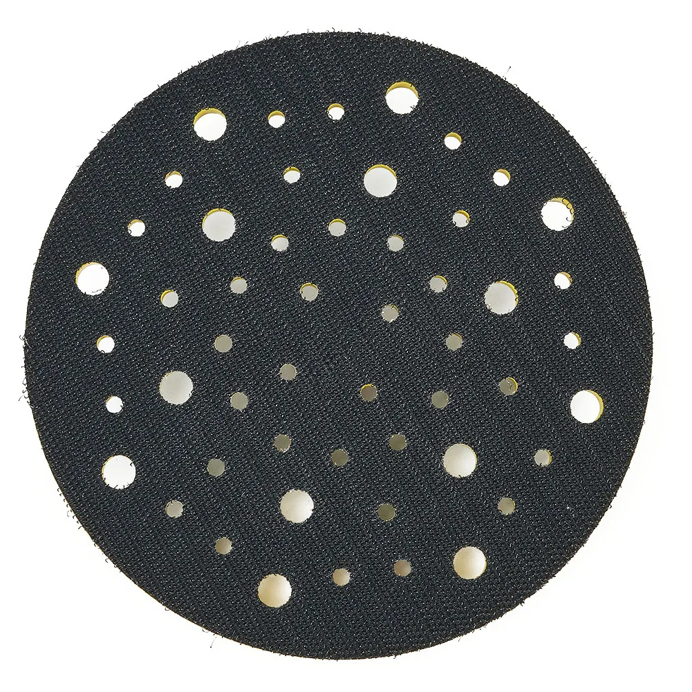 1pc 6 Inch 52 Holes Sander Backing Pad Microporous Foams PUR Molded Hook And Loop Dust Free Sanding Disc Power Tool Accessories