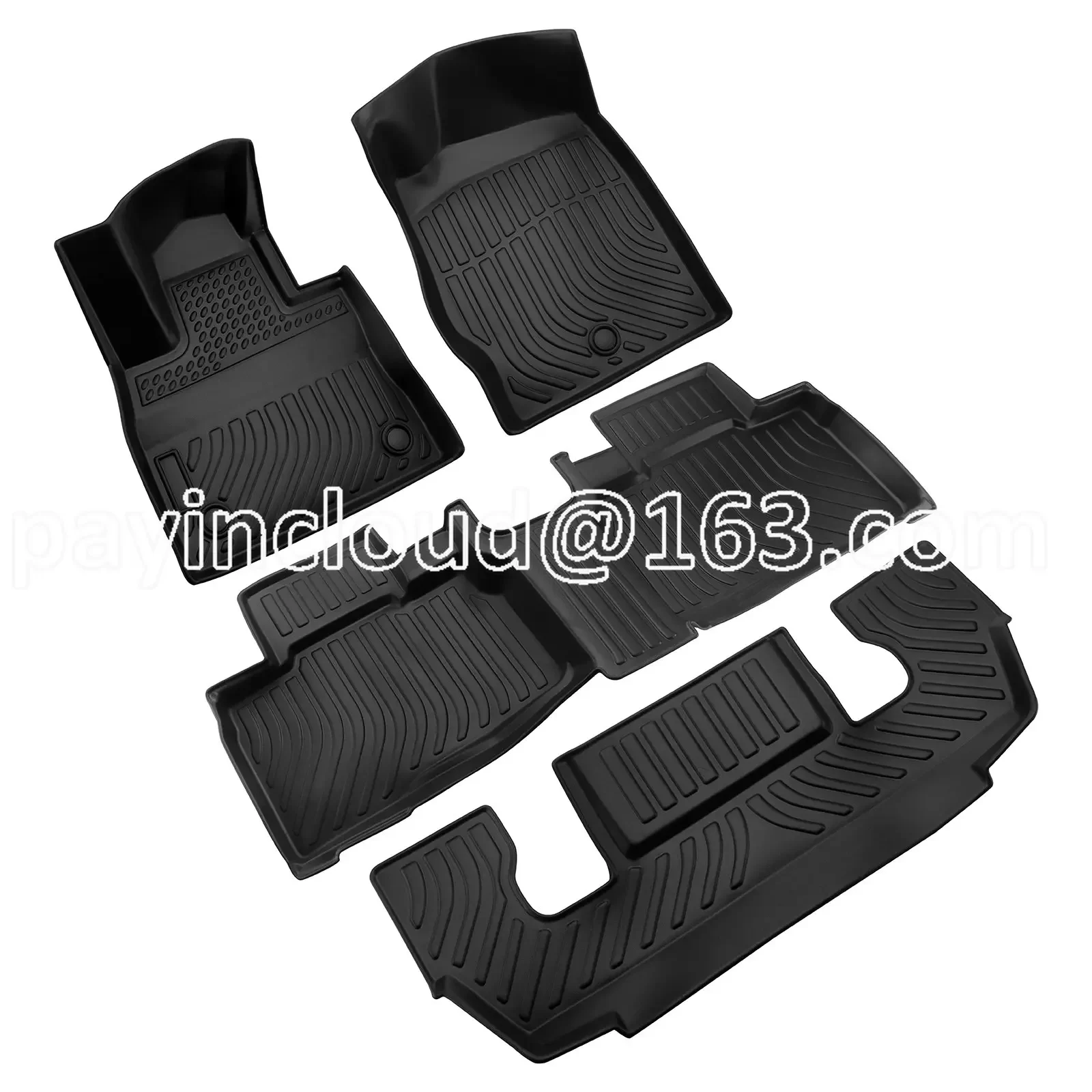 

Floor Mats Liners Fit for Explorer 2020 2021 Cargo Carpet All Weather Protector TPE Front Rear Mats
