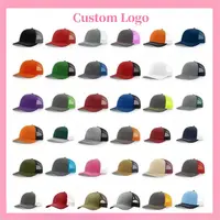 Custom embroidered logo hat Men's and women's mesh cap cotton baseball cap design DIY picture printing logo hat Summer sun hat 2