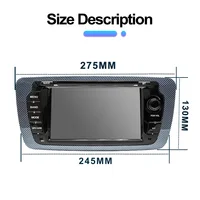 Wireless CarPlay Android Auto Car Radio For Seat Ibiza 6j 2009 - 2013 4G WiFi Multimedia GPS Navigation 2din 7" Head Unit Stereo - Image 5