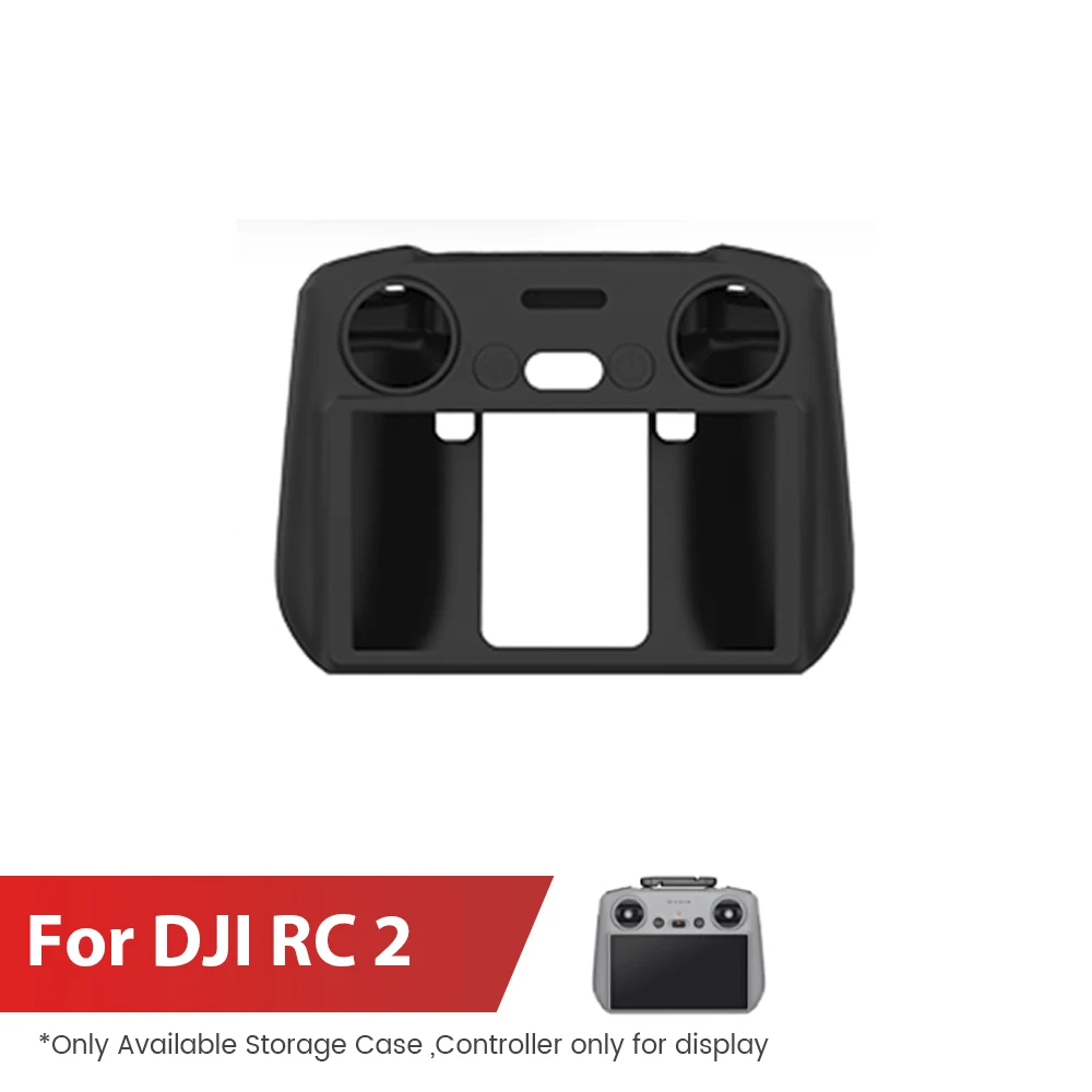 VGEBY Custodia In Silicone Grigia Per Telecomando Drone - Protettiva Morbida Per DJI Mini 3, Mini 2, Mini 2 SE, Mini 3 Pro, Air 2S, RC-N1