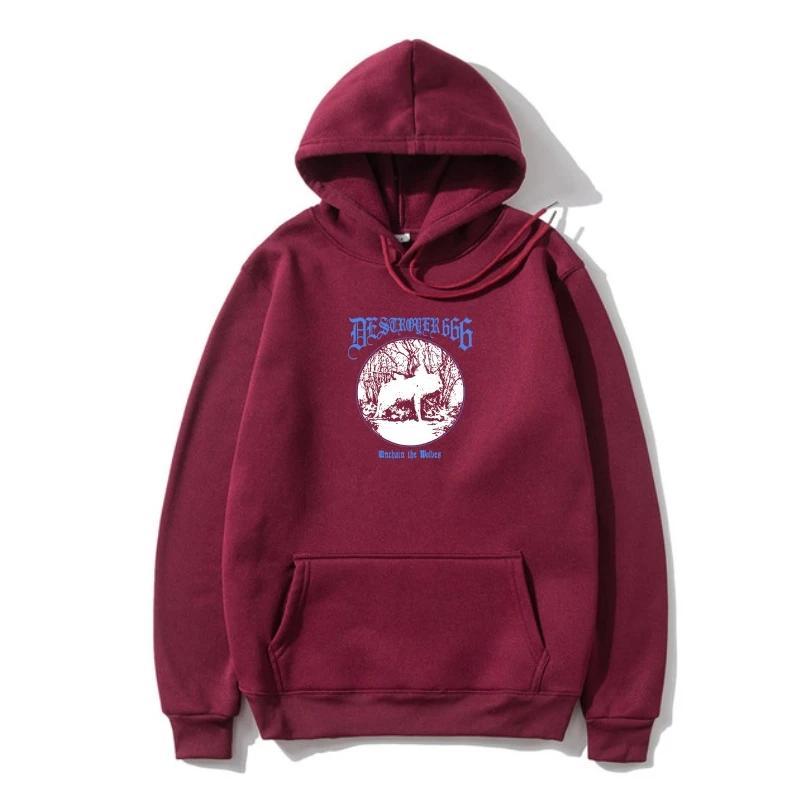 

Hoodies Destroyer 666 Unchain The Wolves 20222 Album Cover Outerwear