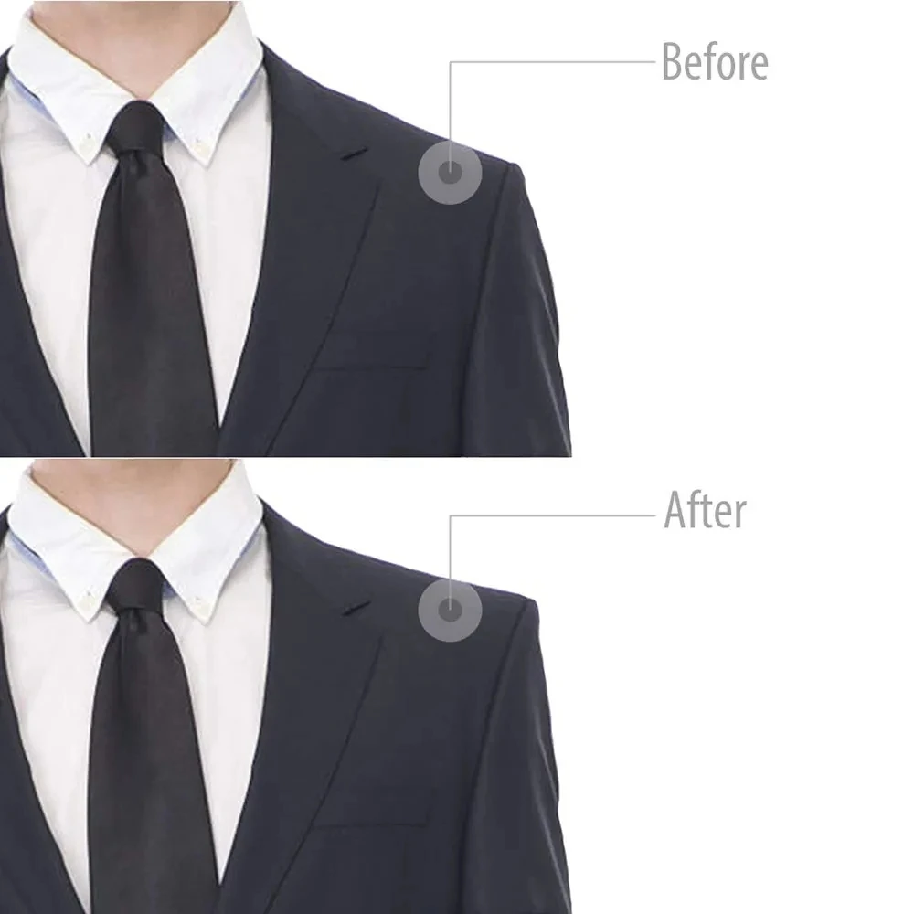 Shoulder Pads 2/10pcs=1/5Pairs Soft Padded Encryption Foam For Blazer T-shirt Sewing Accessories