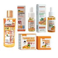 Turmeric Face Whitening Serum Turmeric Anti-oxidation Serum Turmeric Dark Spot Corrector Serum Facial Brighten Turmeric Oil Soap