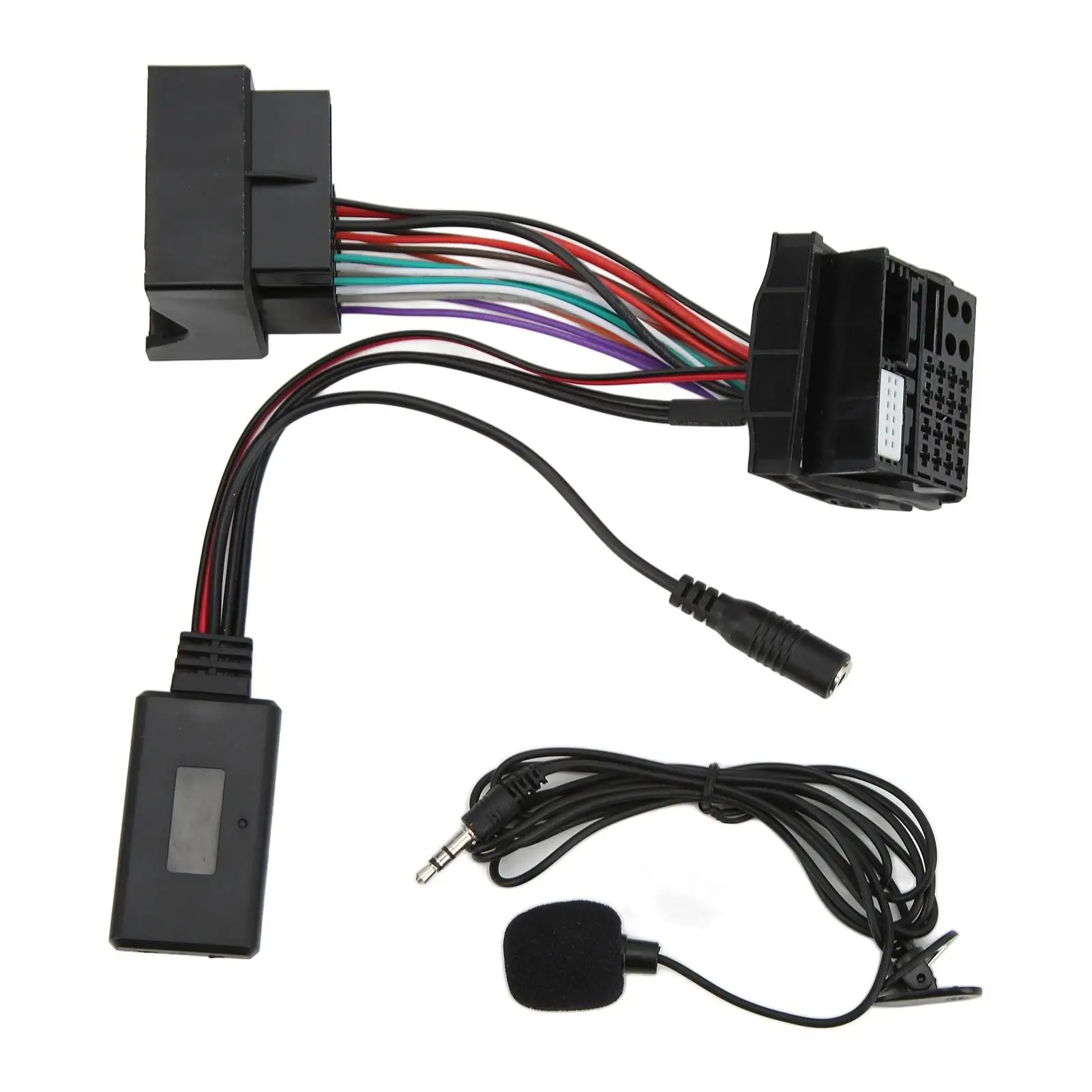 AUX Audio Cable Compatible Microphone External Assembly Replacement for Peugeot 207 307 308 407 607 for car