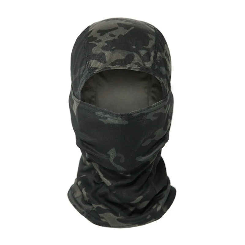 Hot Sale Full Face Taktisk Camouflage Balaclava Mask Ski Cykel Cykling Jagt Tørklæde Multicam Cap Mænd Hovedbetræk_voghion.com