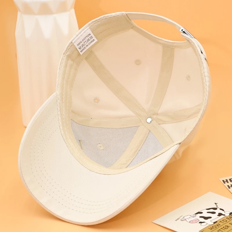 Girls Pearl Butterfly Rhinestone Breathable Baseball Cap Kids Summer Breathable Duck Tongue Hat Princess Outdoor Sun hat