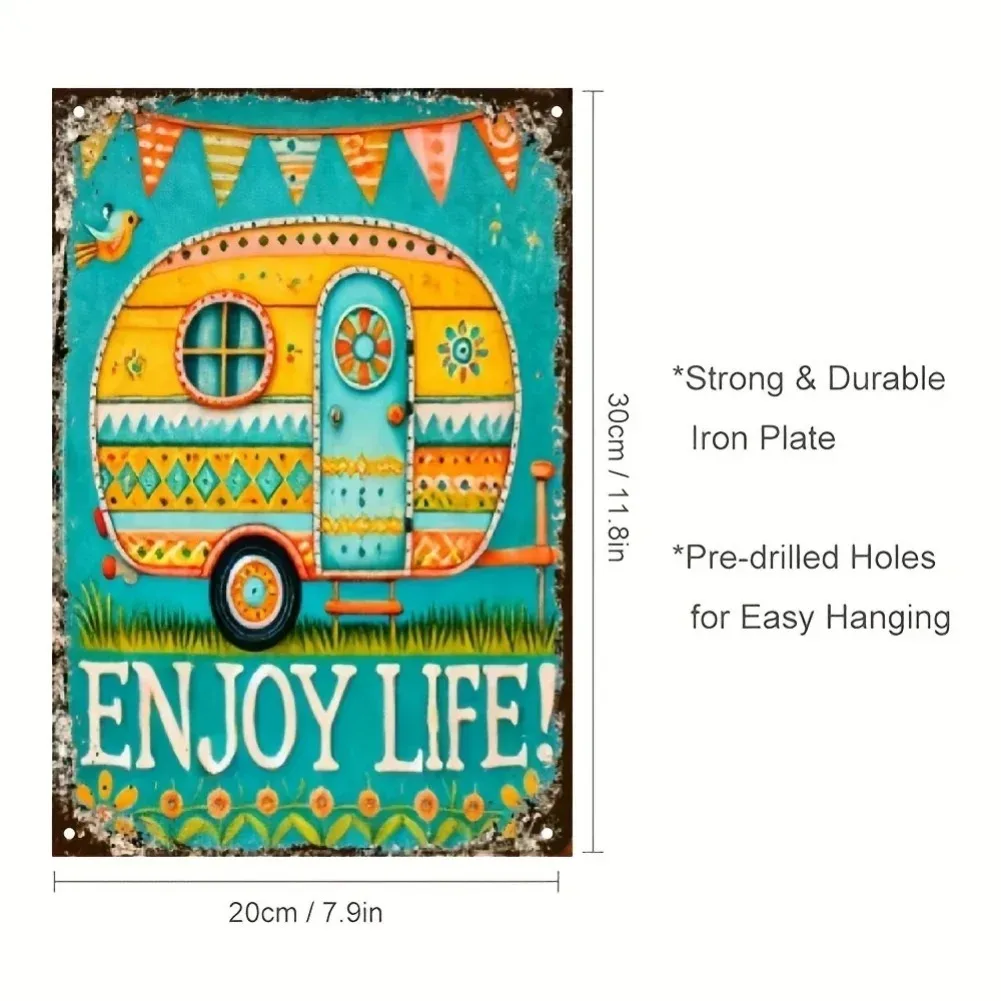 WOGEKA ART Targa In Metallo Retrò – Life Is Better In The GARDEN – Scritta Divertente Come Idea Regalo Per Compleanno Natale Come Targa Decorativa 18 X 12 Cm Vintage Targa In Metallo HS919 - 12