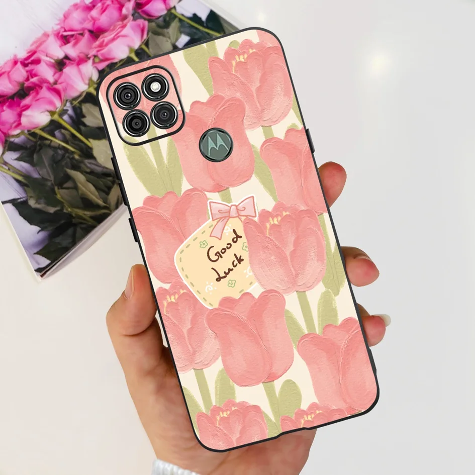 Cute Panda Cartoon Black Silicone Phone Case