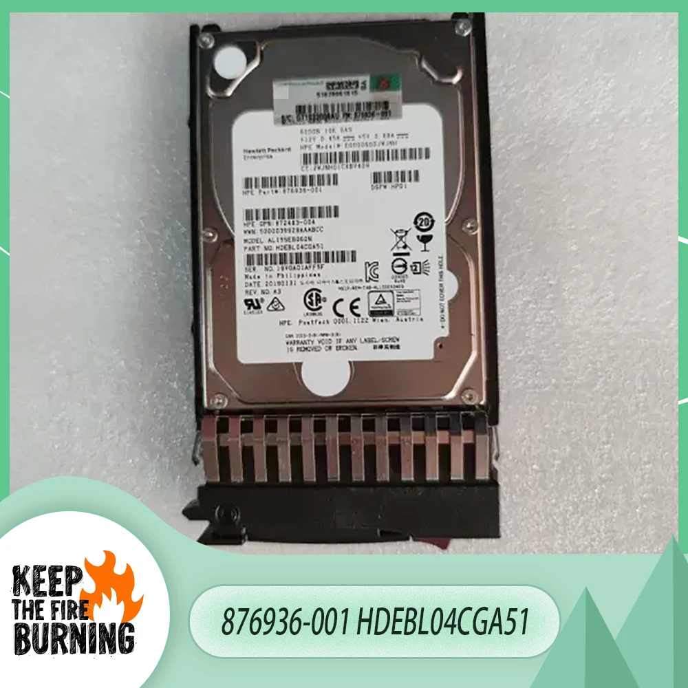 

Для HP 876936-001 600G SAS 2,5 ''10K HDEBL04CGA51 HDD
