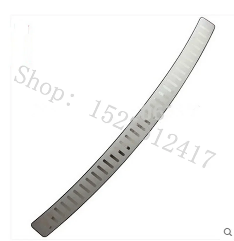 For 2012-Volkswagen Sharan stainless steel Rear Bumper Protector Sill Trunk Tread Plate Trim Car Accessories Car Accessories Car Bumper Guards