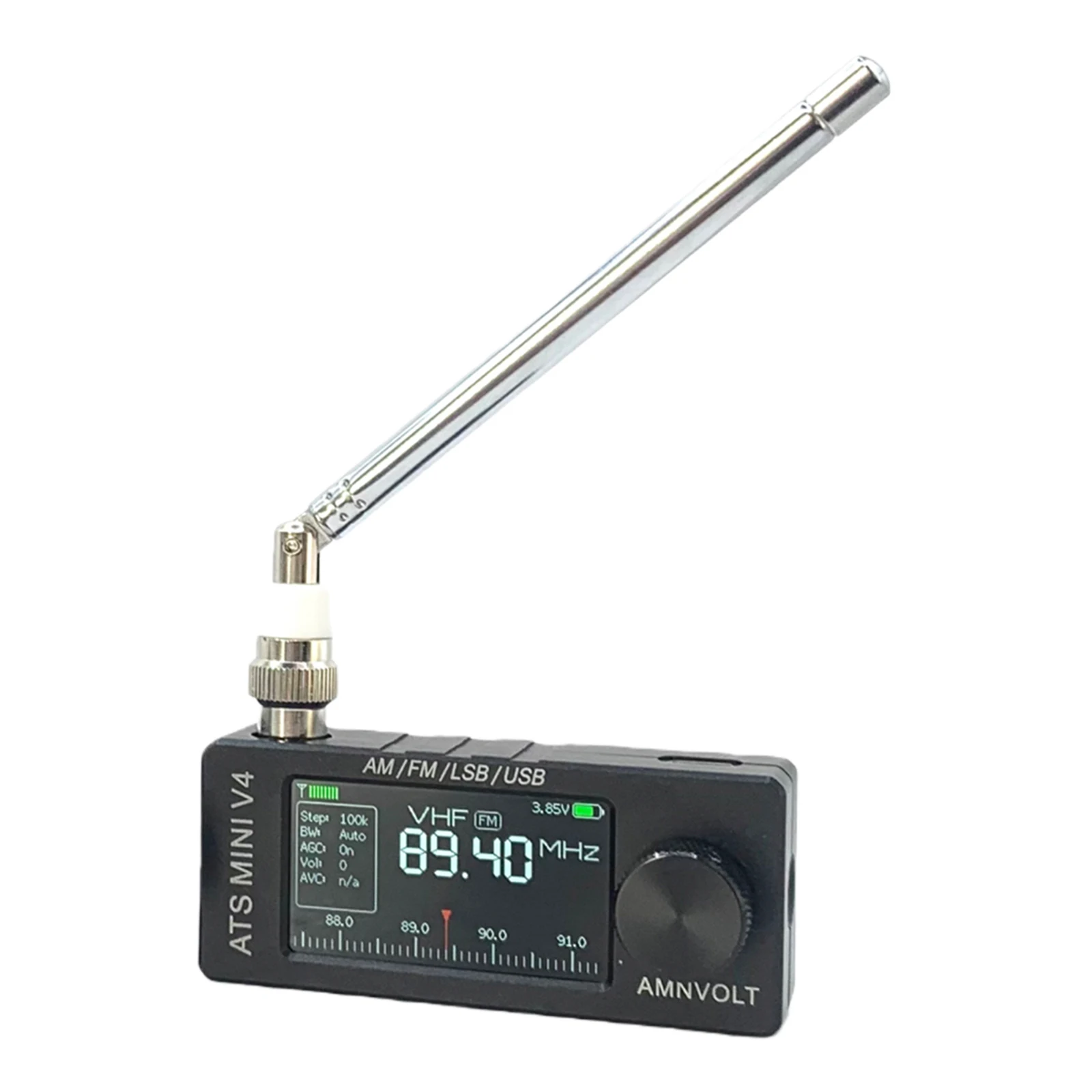 AMNVOLT ATS MINI ラジオ ヘッドフォンアンプ付き フルバンド DSP