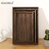 Wooden Rectangular Tea Tray Wooden Tray Wooden Hotel Dinner Tray Suitable for Dinner Dessert Bathroom Supplies Kitchen Storage 5