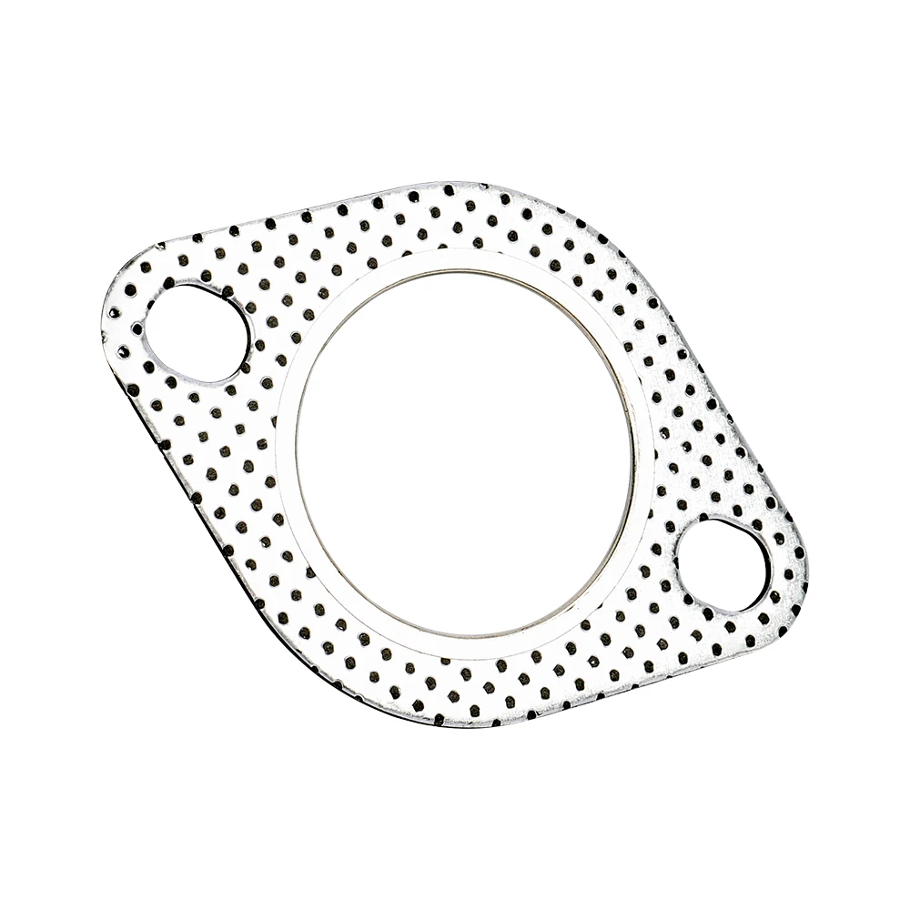 Universal Car Exhaust Downpipe Flange Gasket 2.0/2.16/2.36/2.5/2.75/3.0  Inch Exhaust Pipe Intake Tube Gasket Two Holes 5/pack - AliExpress