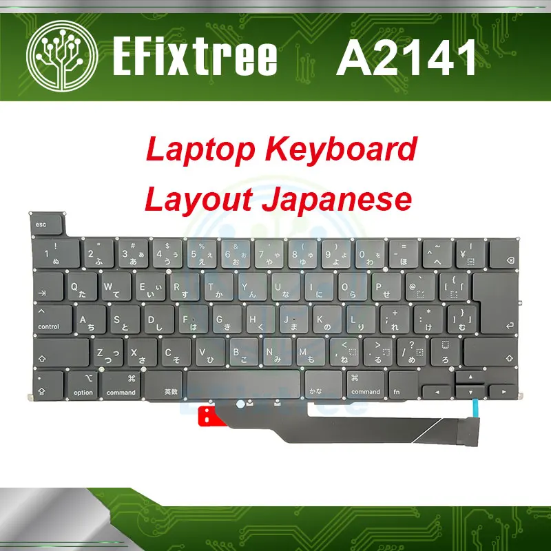 

New Laptop Keyboard KeyCap Japanese Layout A2681 A2442 A2485 A2338 A2337 A2251 For keyboard maintenance and replacement Mac EMC