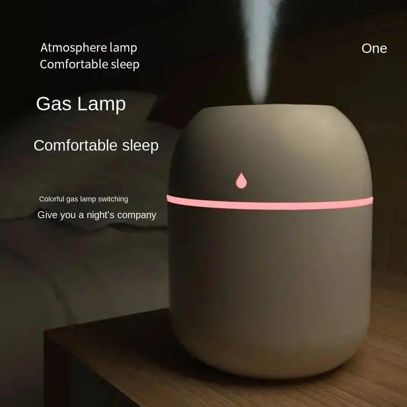 Humidificador Port&aacute;til De Gota De Agua Humidificador Atomizaci&oacute;n Aire Interior Escritorio USB Pulv