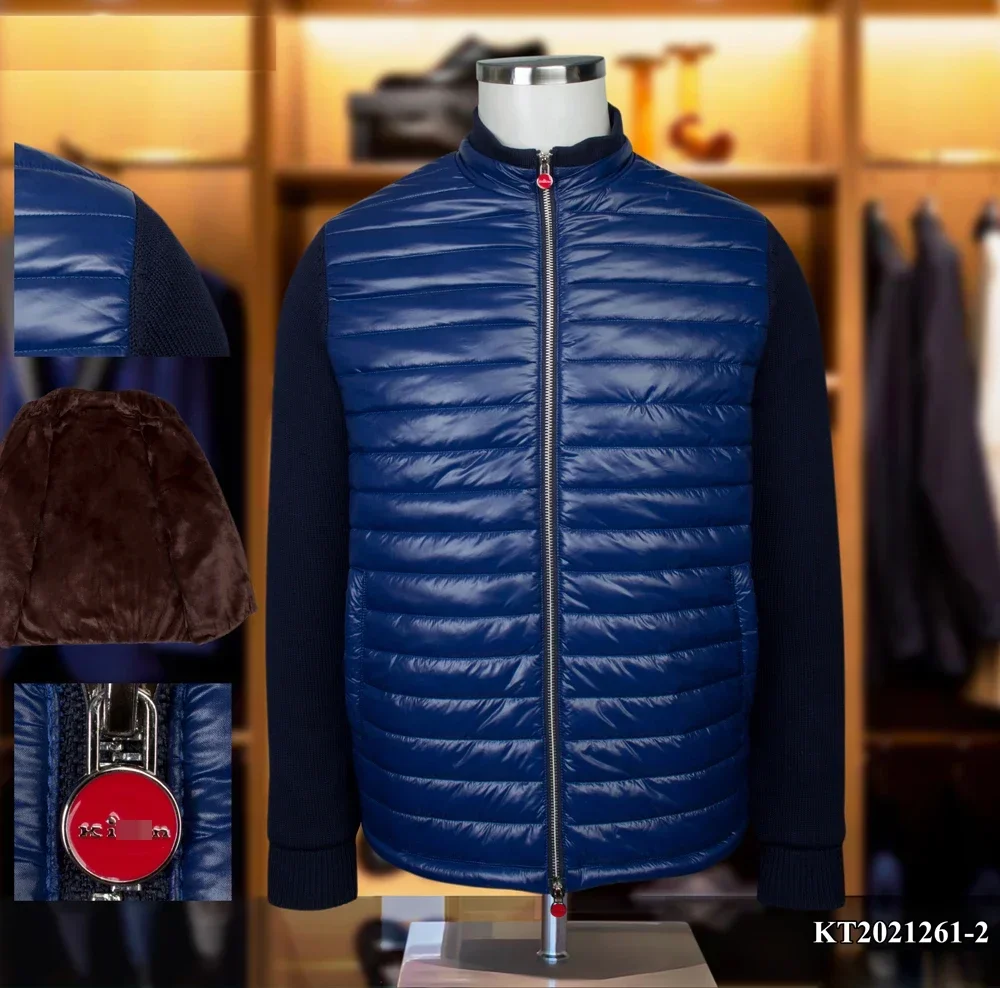 

BILLIONAIRE OECHSLI Jacket men 2024 Autumn winter New Knitted sleeve thick Casual warm high quality Coat big size M-4XL