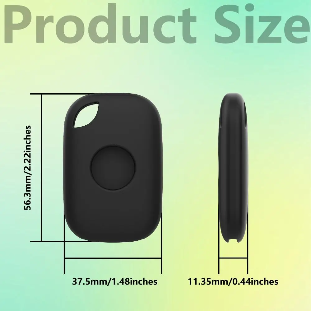 Silicone Protective Cover Key Ring with Anti-Scratch Case