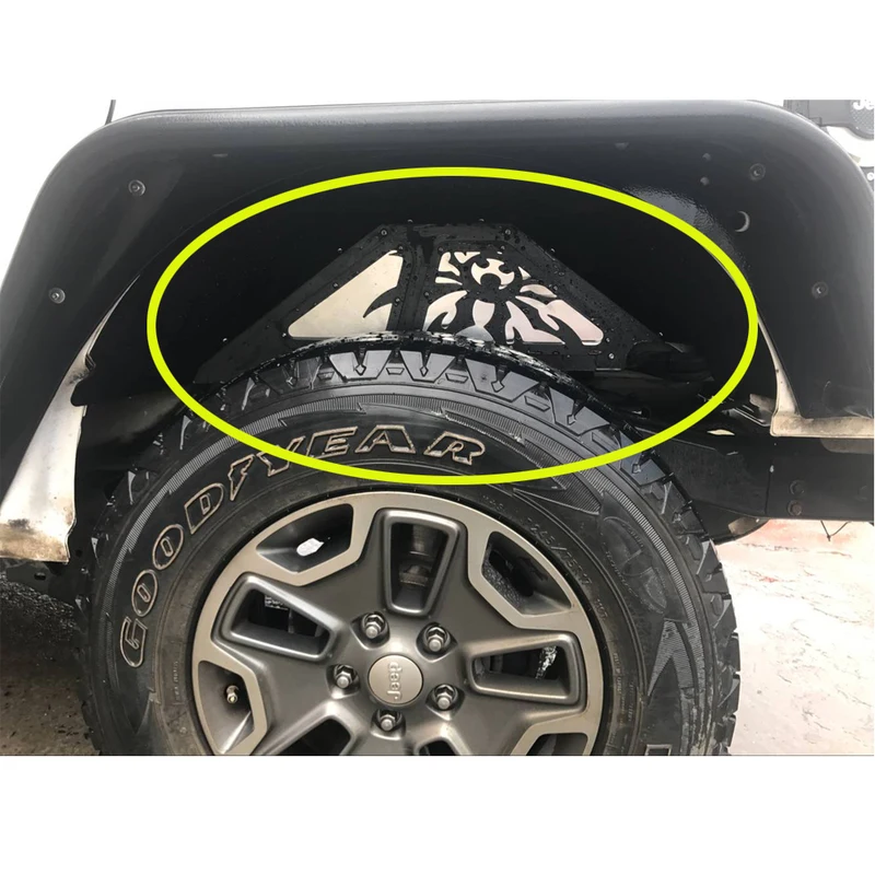 

Комплект заднего внутреннего крыла для Jeep Wrangler JK 2007-2017, пара J256-5 LantSun