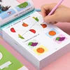 2-6years old childern study puzzle book addition and subtraction exercise thinking training early education puzzle picture book 1