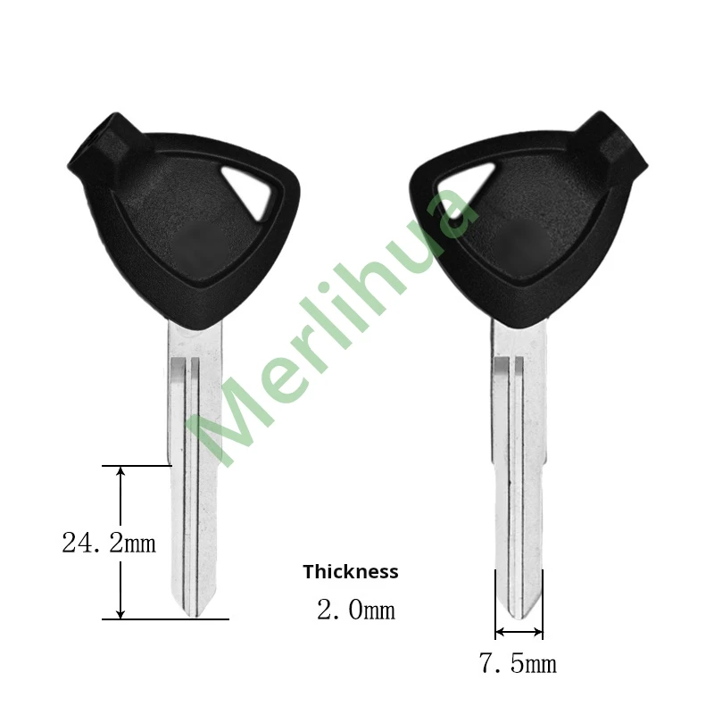 Suzuki motorcycle key, suitable for: Suzuki Guosan New Neptune Ruby Tianyu Tianlongxing with magnet motorcycle key embryo/handle