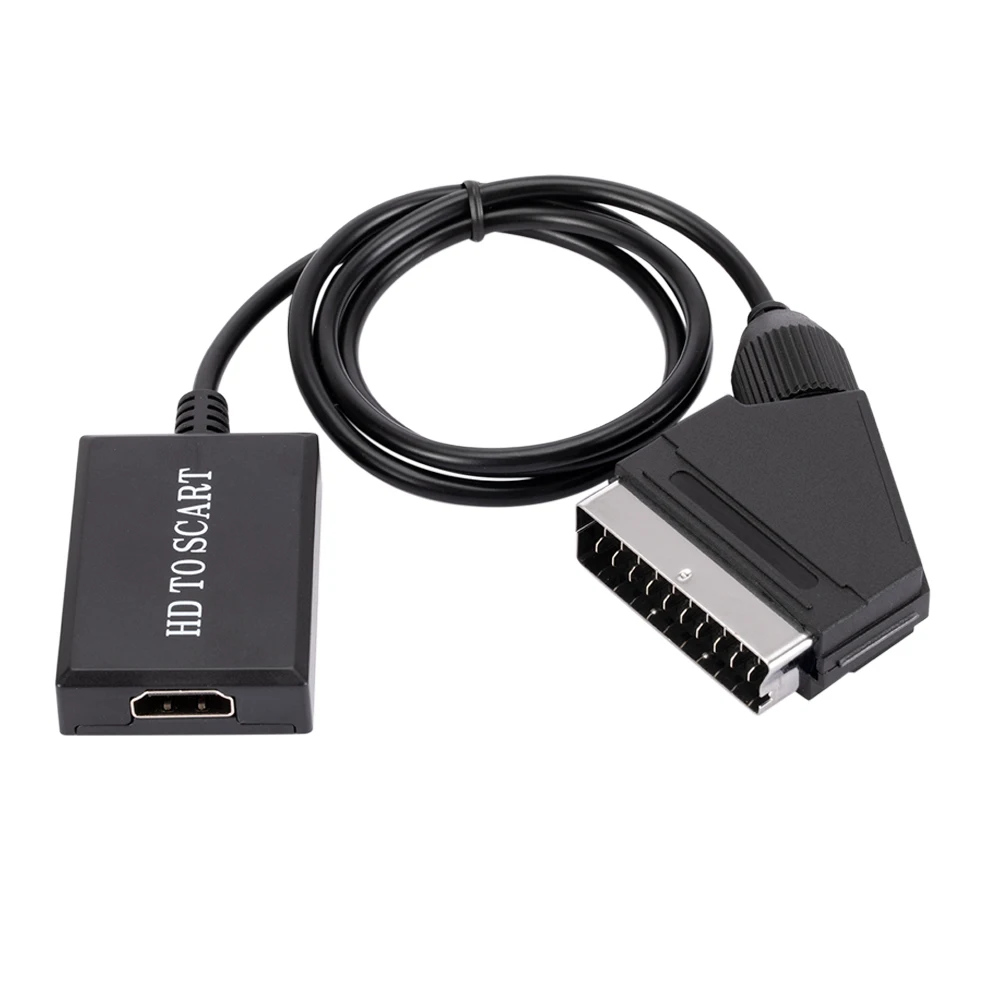 HD 1080p Hdmi ȣȯ Է Scart      ȣȯ Crt TV Vhs  ڴ