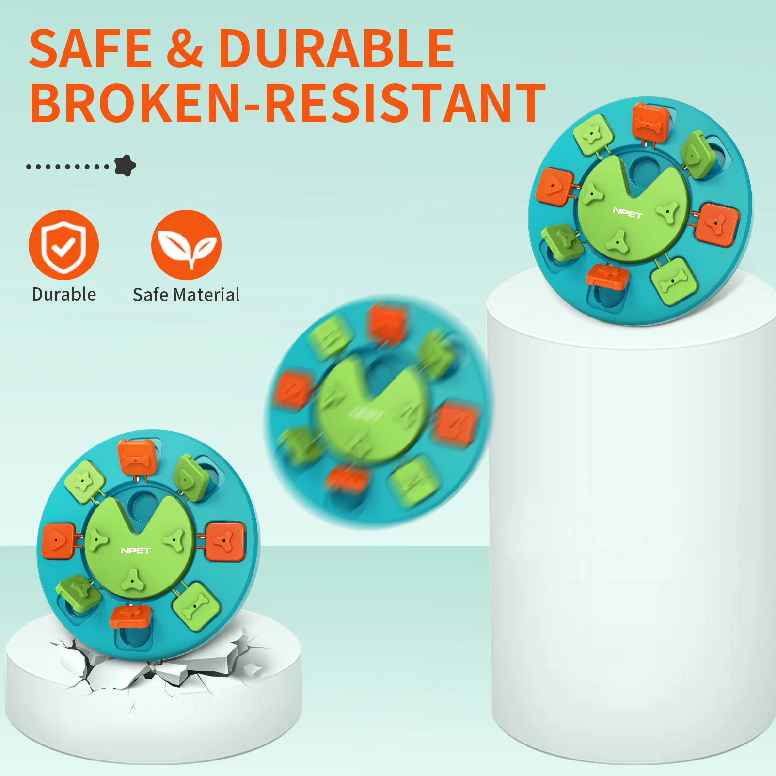 NPET Dog Puzzle Feeder 6