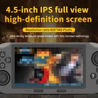 4.5 אינץ 'פס מסך HD כף יד קונסולת משחק אלחוטית, קיבולת סוללה גדולה מצוידת עם 1.2g כפול ליבה sf3000 3