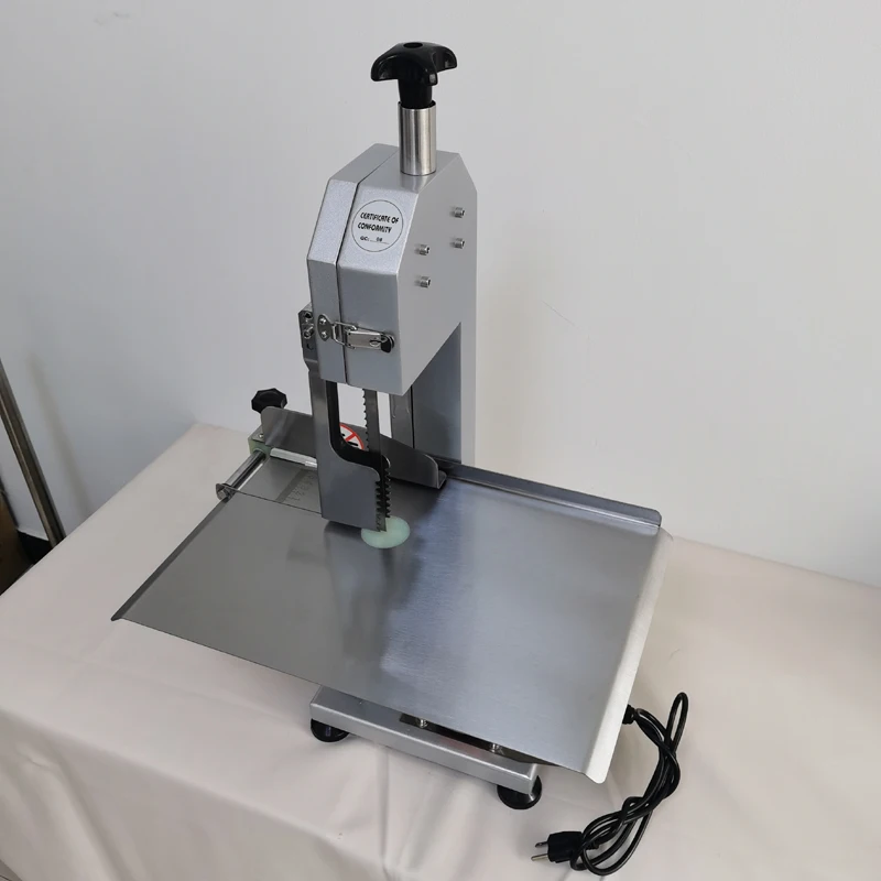 

Electric Bone Sawing Machine Commercial Tabletop Bone Cutting Machine Lamb Bone Cutter Cut Trotter/Ribs/Frozen Meat