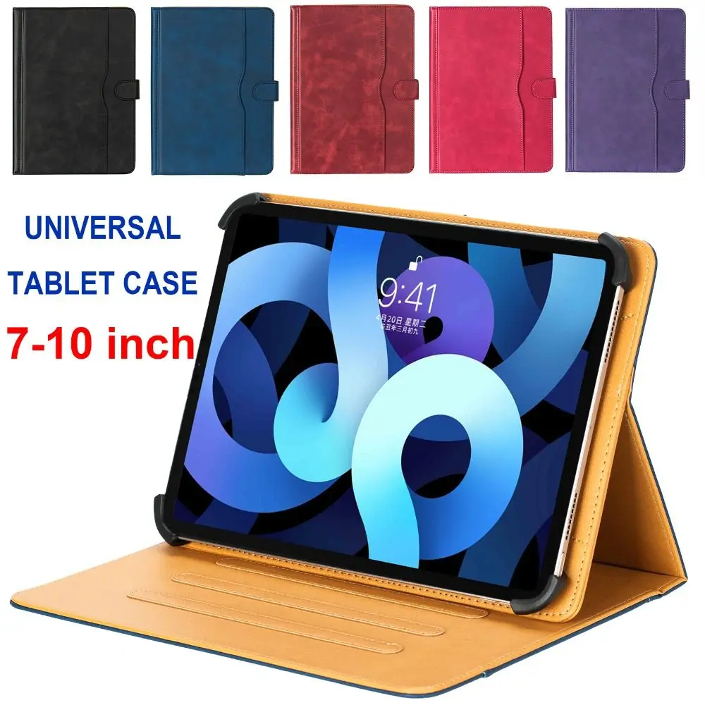 Universal Shockproof Multi-Angle Tablet Stand Cover with Dual Color Design (Fits 7 to 10 Tablets)