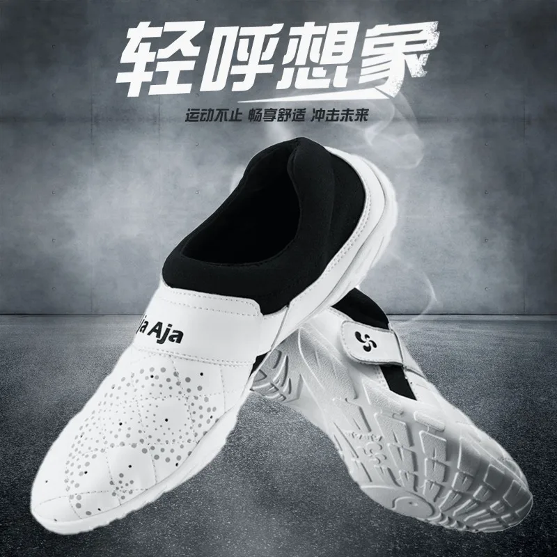 New Luxury Mens Martial Arts Training Shoe Top Quality Unisex Taekwondo Shoe Brand Baby Girl Professional Taekwondo Coach