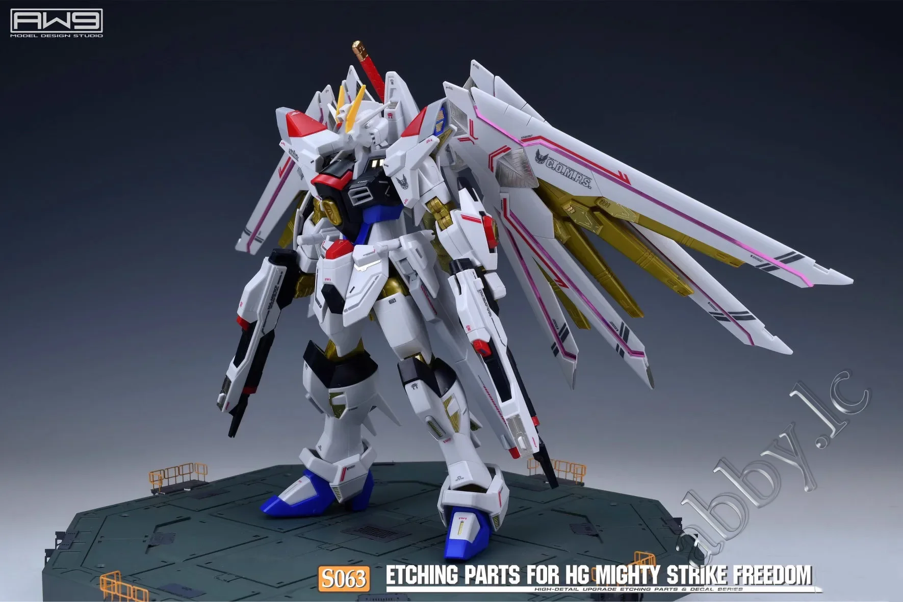 for HG 1/144 Mighty Strike Freedom AW9 S63 S63G MADWORKS