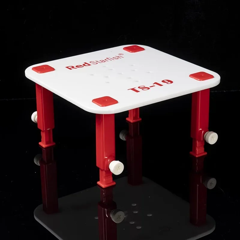 Acrylic Protein Skimmer Bracket Stand Adjustable Height for Saltwater Reef Aquarium Tank Skimmer Booster Pad