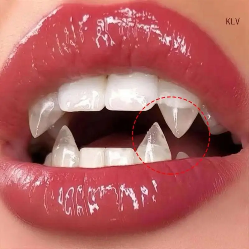 

Vampires Dentures Costume Outfits Vampires Teeth Retractable Fake Teeth Cosplay Teeth Halloween Vampires Cuspid Teeth