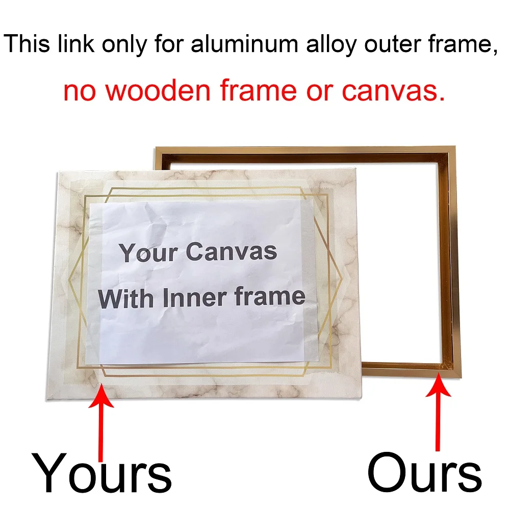 Vibrant Multi-Color Thick Metal Wall Art Photo Frame Collection