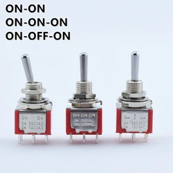 【Made in Taiwan】Mini Toggle Switch for Electric Guitar and Bass   ON-ON / ON-OFF-ON/ON-ON-ON