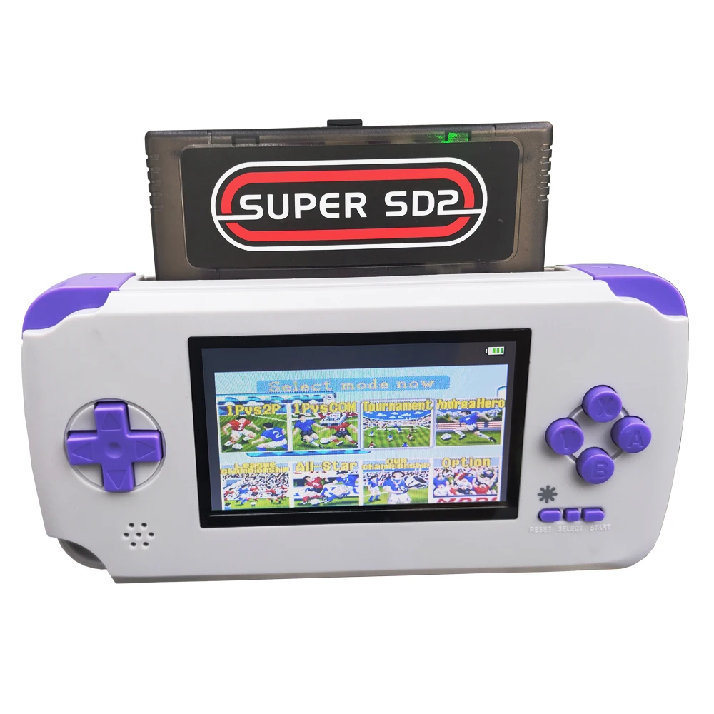

Портативная игровая консоль SNES SFC, регионы бесплатного чтения оригинальных картриджей